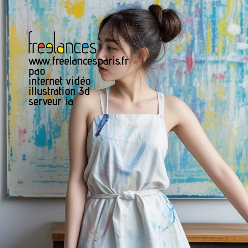 Pao internet vidéo illustration 3d serveur intelligence générative freelance paris studio de création OE07TOL0